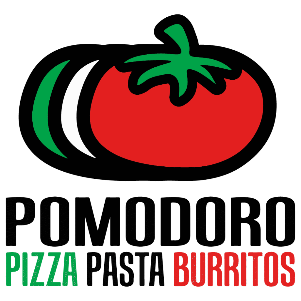 Logotipo Pizzería Pomodoro