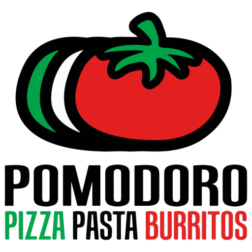 Logotipo Pizzería Pomodoro